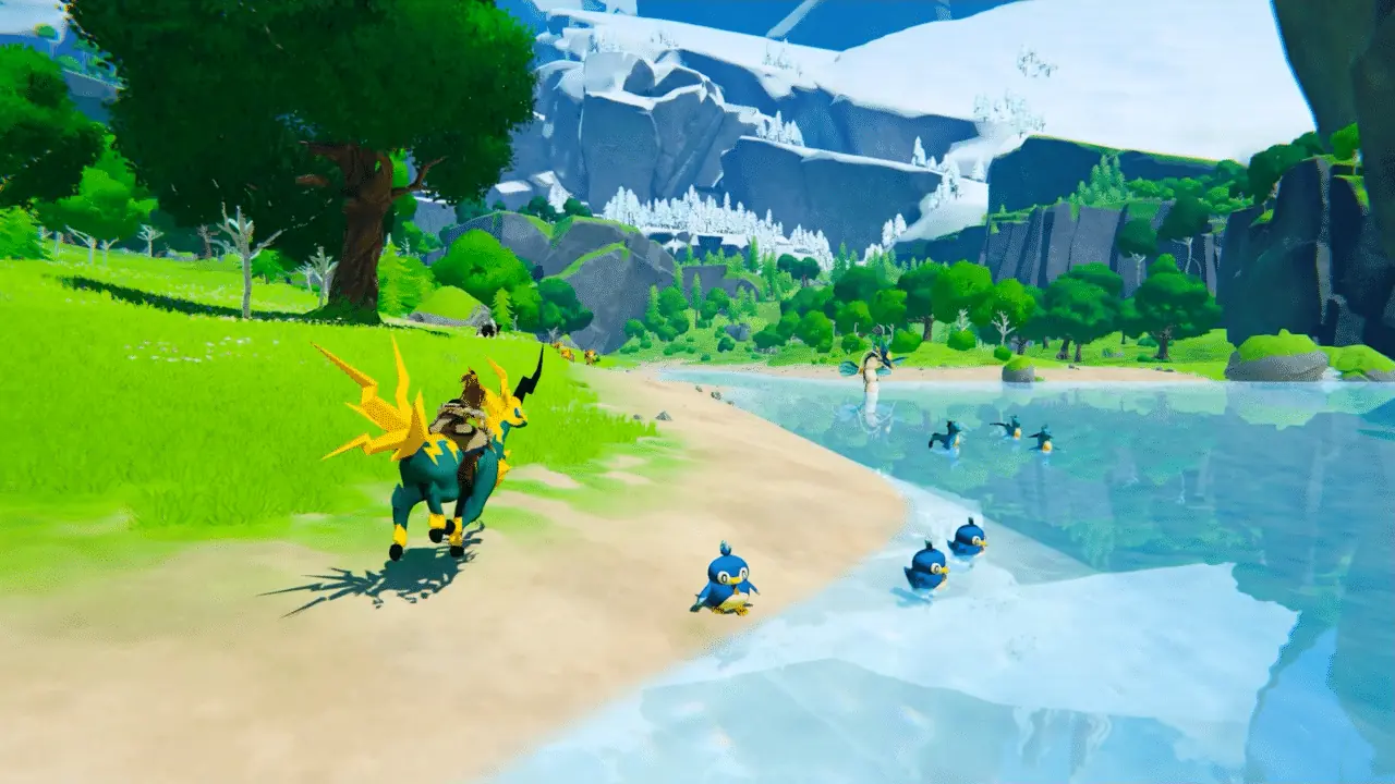 Palworld base view on KrustyPals server